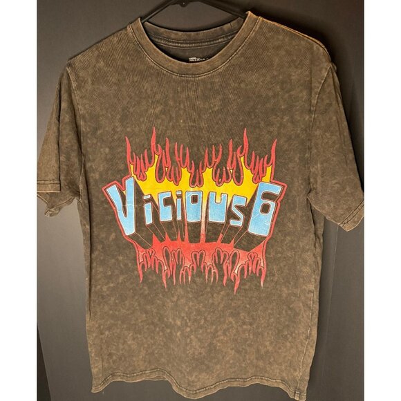 Illumination Minions Vicious 6 Mens S T-Shirt Tee Grunge RARE - Picture 1 of 5